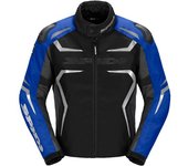 Spidi Race-Evo H2Out Chaqueta textil de motocicleta - Negro Azul (M)