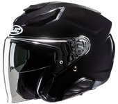 HJC F31 Solid Casco Jet - Negro (M)