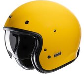 HJC V31 Solid Retro Casco Jet - Amarillo