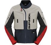 Spidi Frontier Chaqueta textil de moto - Blanco Rojo Azul (L)