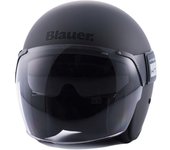 Blauer Pod Monochrome 06 Casco Jet - Negro Gris