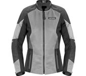 Spidi Super Net Chaqueta textil de moto para mujer - Gris (L)