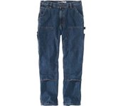 Carhartt Double-Front Logger Pantalón - Azul (36)
