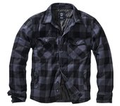 Brandit Lumber Chaqueta - Negro Gris (4XL)