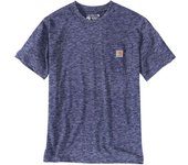 Carhartt Workwear Pocket Camiseta - Blanco Azul (S)