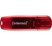 Intenso Rainbow Line 128GB USB 2.0 Rojo