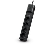 Tomada Protecção Cyberpower 4*out 2xusb