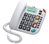 Maxcom KXT480 Teléfono de Sobremesa Blanco