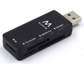 Ewent EW1049 Lector de Tarjetas USB 2.0