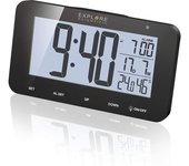 Explore Scientific Reloj Despertador Negro
