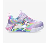 Skechers Unicorn Chaser - Morado - Zapatillas Luces Niña MKP talla 25