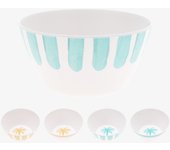 Ensaladera melamina Stripe Ø25cm en varios colores
