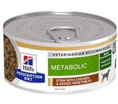24 x 156 gr Comida húmeda para perros Metabolic Mini Hills Prescription Diet