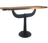 Consola dallas hierro madera