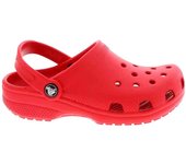 Zuecos crocs classic varsity rojo infantil