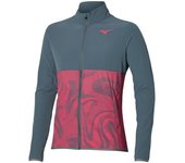 Chaqueta mizuno charge printed hombre gris