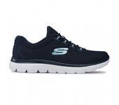 Zapatillas skechers summits-quick lapse mujer navy mesh/ white tr