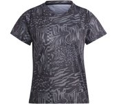 Camiseta de running adidas ri 3b aop mujer