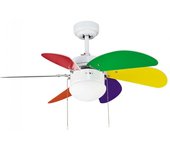 Ventilador de techo con luz tabit