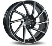 Llanta Racer Turn 8,5x19 5x114,3 Et42 73.1 Black Polish