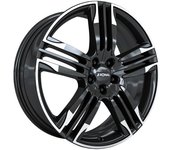 Llanta Ronal R58 Mcr 10x22 5x112 Et21 66.5 Hyper Black