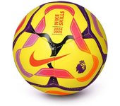 Nike - Balón Mini Premier League 2024-2025 Skills, Unisex, Yellow-Disco Purple-Fierce Pink-Bright Crimso, MINI