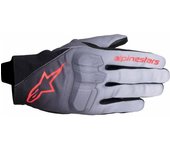 Alpinestars Reef V2 Guantes de moto para mujer - Negro Gris Rosa (XL)
