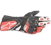 Alpinestars SP-8 V3 Guantes de motocicleta - Negro Blanco Rojo (2XL)