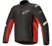 Alpinestars T-SP5 Rideknit Chaqueta textil de motocicleta - Negro Rojo (4XL)