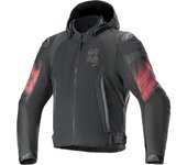 Alpinestars Zaca Air Venom chaqueta textil impermeable para motocicletas - Negro Rojo (2XL)