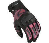 Macna Haros 2.0 Guantes de moto para mujer - Negro Rosa (S)