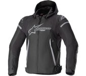 Alpinestars Zaca chaqueta textil impermeable para motocicletas - Negro Gris (2XL)