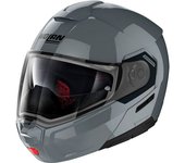 Nolan N90-3 Classic N-Com Casco - Negro Gris (S)