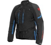 Dainese Super Adventure Absoluteshell Chaqueta textil de moto impermeable - Negro Azul (52)