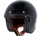 Helstons Logo Casco Jet - Negro (XL)