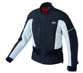 Spidi Rain Chest Evo Chaqueta de lluvia - Negro Blanco (S)