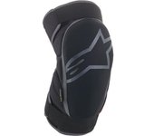 Alpinestars Vector Protectores de rodilla - Negro Gris (S M)