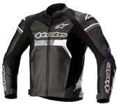 Alpinestars GP Force Chaqueta de cuero para motocicleta - Negro (50)