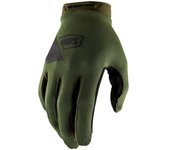 100% Ridecamp Guantes de bicicleta - Verde (M)