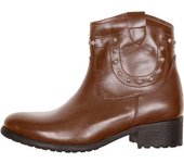 Helstons Texas Botas de moto para damas - Marrón (36)