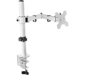 Mars Gaming MARM1W Soporte de Brazo para Monitor 13"-32" VESA 100x100 Máx 8Kg Blanco