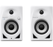 Pioneer DJ DM-40D-BT Altavoces de Monitor de 4'' con Bluetooth Blanco