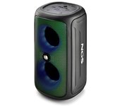 NGS Roller Beast Black Altavoz Portátil Bluetooth RGB 32W Resistente al Agua IPX5