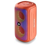 NGS Roller Beast Coral Altavoz Portátil Bluetooth RGB 32W Resistente al Agua IPX5