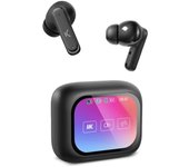 Ksix Vision Auriculares Inalámbricos con ANC y Pantalla TFT 2.01" en Estuche Negros