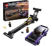 Lego Speed Champions: Drágster Mopar Dodge/SRT Top Fuel y Dodge Challenger T/A de 1970