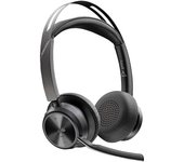 Auriculares Poly inalámbricos Bluetooth 5.1 con ANC, micrófono boom y base de carga