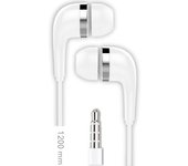 Tech One TEC2905 Auriculares Intrauditivos Micrófono Jack 3.5 Blancos