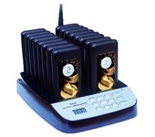 Kit avisador de cliente Premier EFFAV16 16 receptores base de carga vibración LED