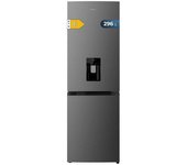 Frigorífico Cecotec Combi 185cm 296L Dark E Dispensador de Agua Fast Freezing LED